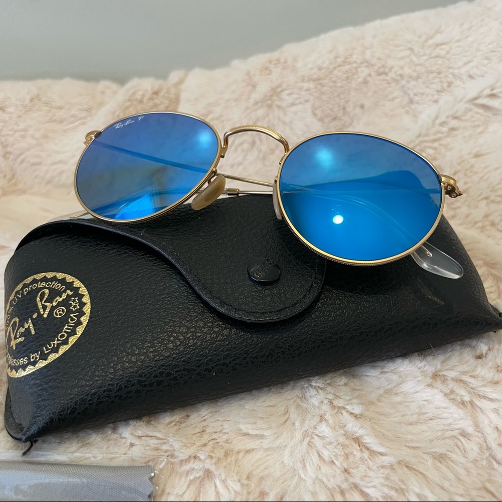 Ray-Ban Blue Polarized Sunglasses (Authentic)